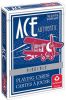 Ace Cartamundi Playing Cards, Pinochle Regular Index, 1/2 Blue 1/2 Red
